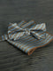 Men's Elegant Printed Jacquard Retro Bow Tie