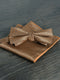 Men's Elegant Printed Jacquard Retro Bow Tie