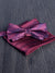 Men's Elegant Printed Jacquard Retro Bow Tie