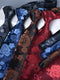 Men's 2 Pics Printed Jacquard Formal Floral Tie
