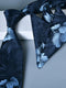 Men's 2 Pics Printed Jacquard Formal Floral Tie