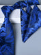 Men's 2 Pics Printed Jacquard Formal Floral Tie