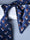 Men's 2 Pics Printed Jacquard Formal Floral Tie