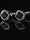 Men's Sparkling 2Pcs Alloy Cufflinks with Floral