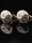 Men's Sparkling 2Pcs Alloy Cufflinks with Floral