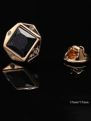 Men's High-End Rhinestones Elegant Brooch