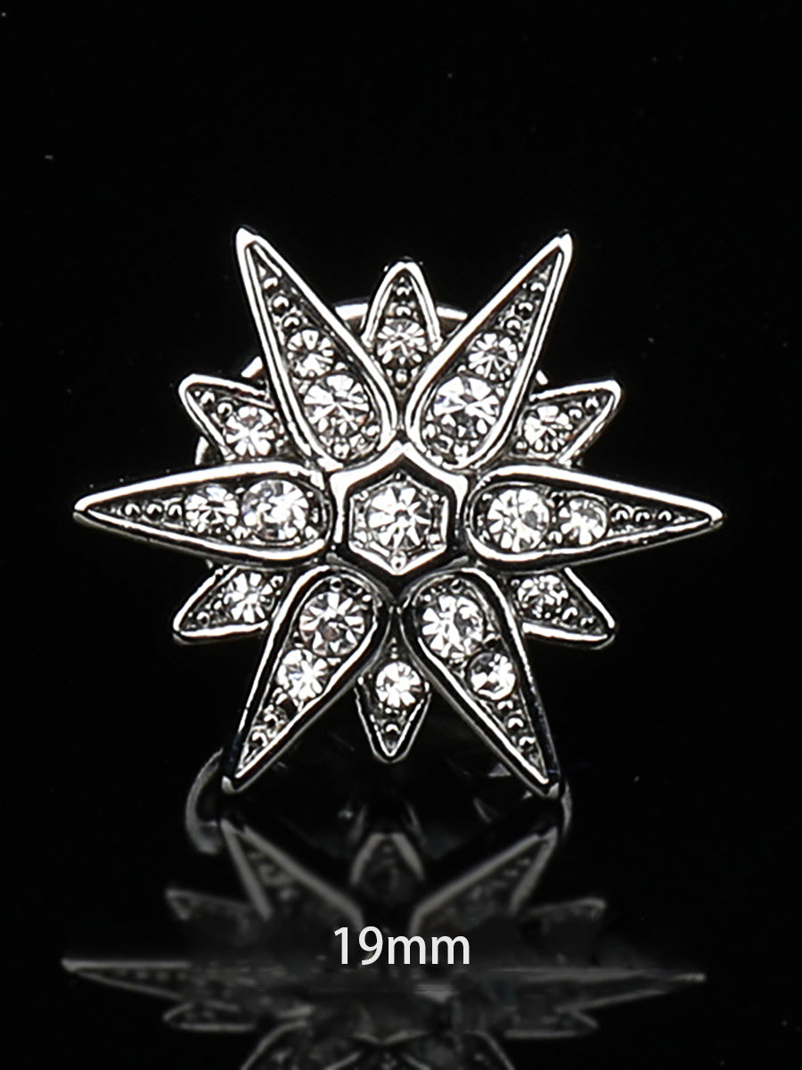 Men's High-End Rhinestones Elegant Brooch