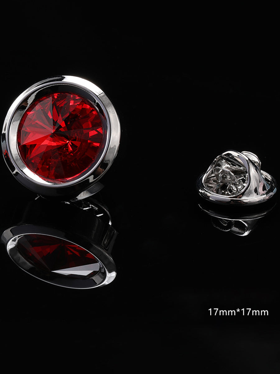 Men's High-End Rhinestones Elegant Brooch