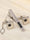 Men's Geometric Formal Tie Clip with Rhinestones