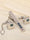 Men's Geometric Formal Tie Clip with Rhinestones