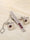 Men's Geometric Formal Tie Clip with Rhinestones