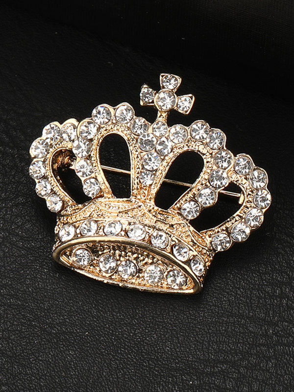 Men's Delicated Rhinestones Unique Brooch