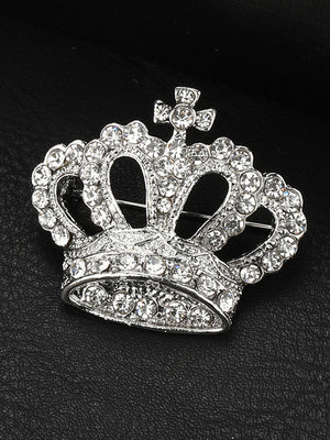 Men's Delicated Rhinestones Unique Brooch