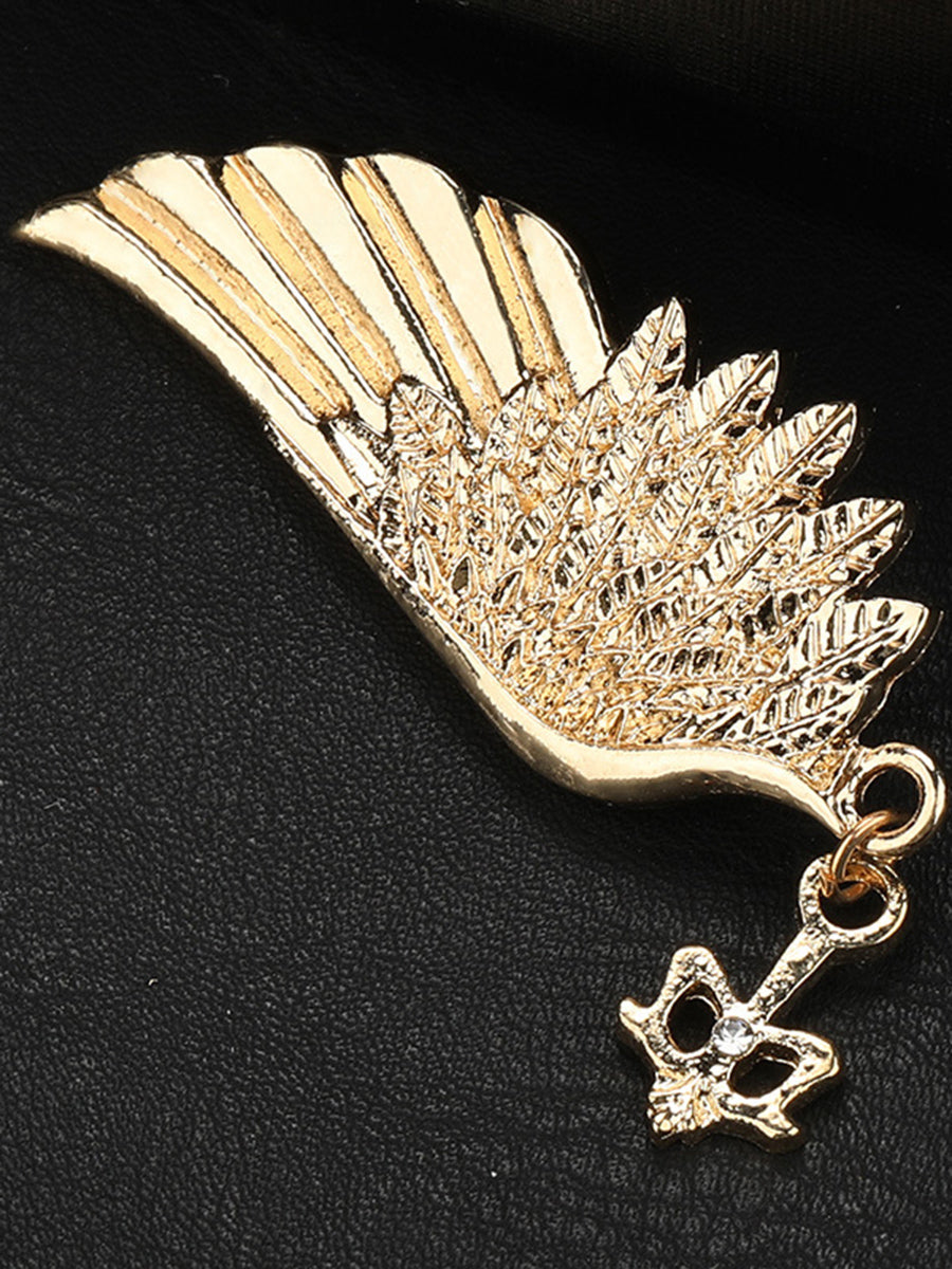 Men's Delicated Rhinestones Unique Brooch