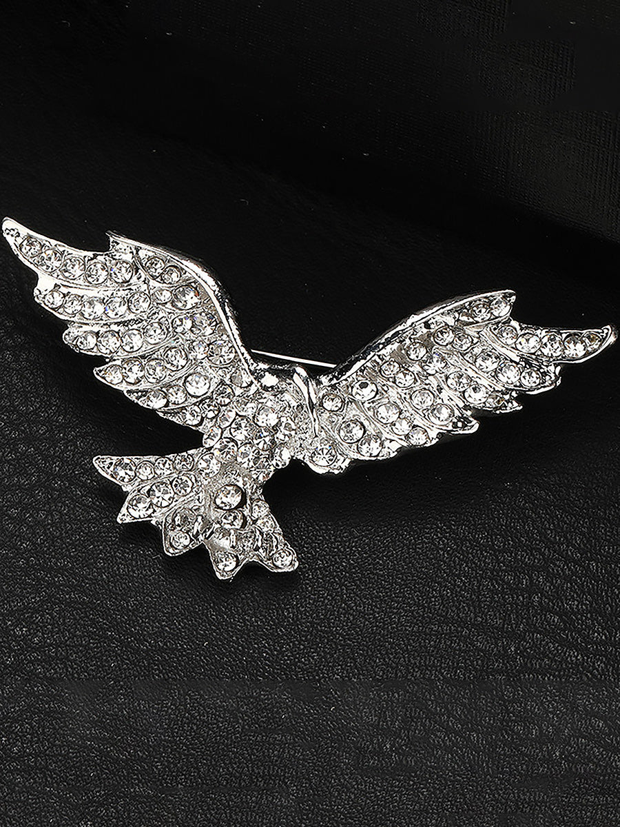 Men's Delicated Rhinestones Unique Brooch
