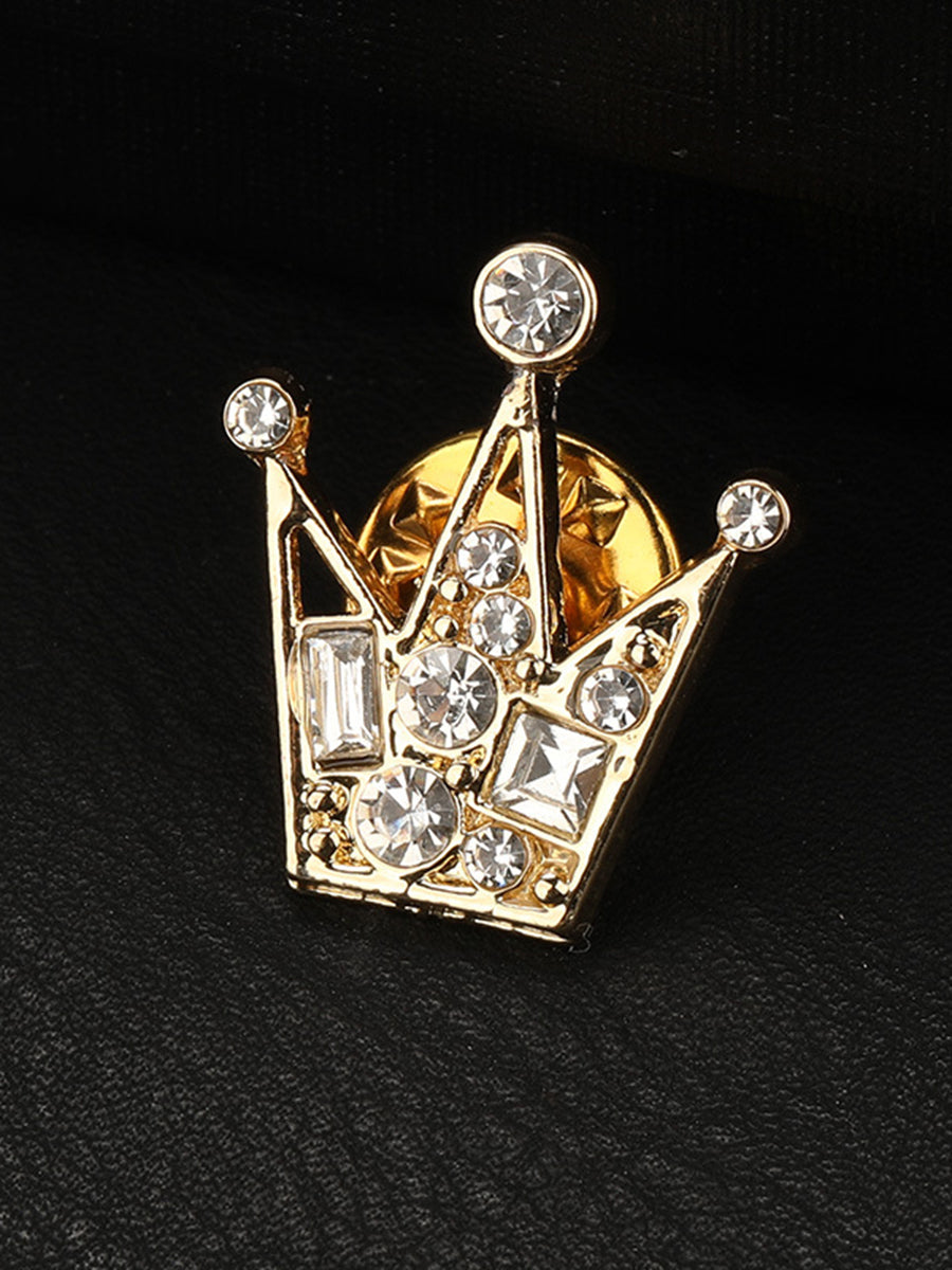 Men's Delicated Rhinestones Unique Brooch
