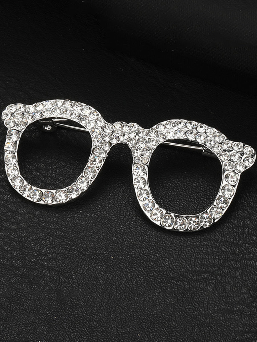 Men's Delicated Rhinestones Unique Brooch