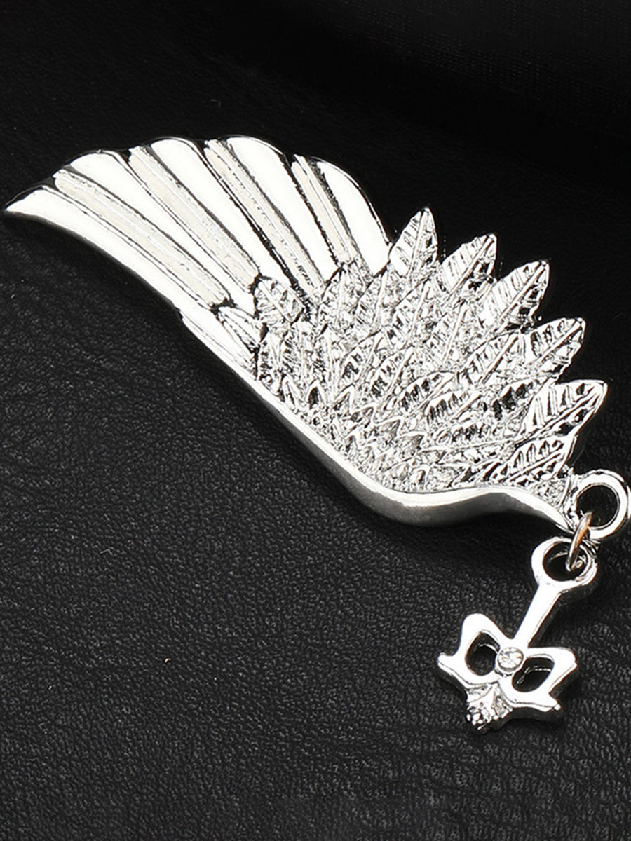 Men's Delicated Rhinestones Unique Brooch