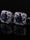 Men's 2Pcs Simple Geometric Metal Cufflinks