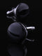 Men's 2Pcs Simple Geometric Metal Cufflinks