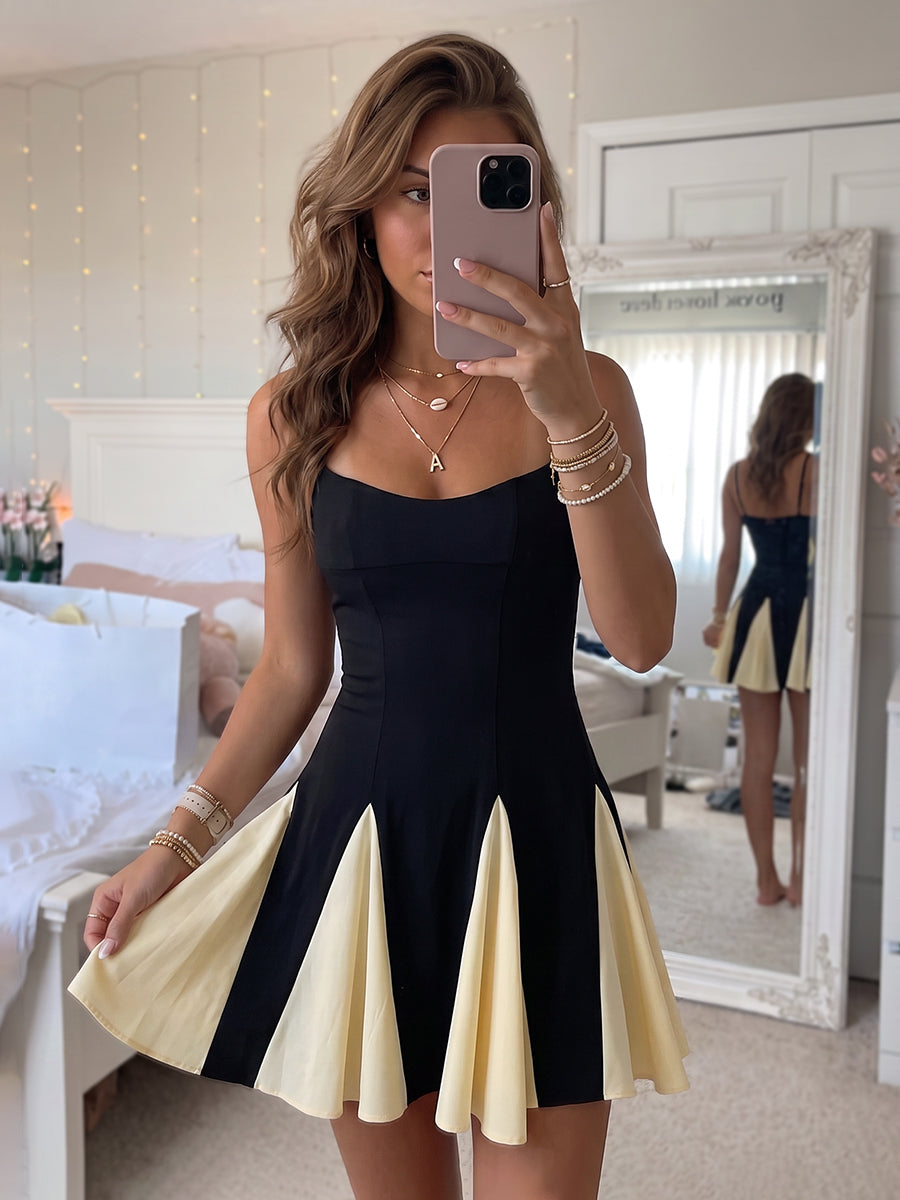 A-Line/Princess Sleeveless Spaghetti Straps Short/Mini Ruched Homecoming Dresses