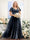 A-Line V-Neck Short Sleeves Split Side Ruched Chiffon Plus Size Bridesmaid Dresses