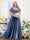 A-Line V-Neck Short Sleeves Split Side Ruched Chiffon Plus Size Bridesmaid Dresses