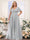 A-Line V-Neck Short Sleeves Chiffon Plus Size Bridesmaid Dresses with Pockets