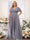 A-Line V-Neck Short Sleeves Chiffon Plus Size Bridesmaid Dresses with Pockets