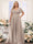 A-Line V-Neck Short Sleeves Chiffon Plus Size Bridesmaid Dresses with Pockets