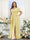 A-Line V-Neck Short Sleeves Split Side Chiffon Plus Size Bridesmaid Dresses with Pockets