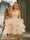 Spaghetti Straps Sleeveless Knee-Length Ball Gown Dresses with Ruffles