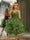 Spaghetti Straps Sleeveless Knee-Length Ball Gown Dresses with Ruffles
