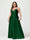 A-Line/Princess Spaghetti Straps Sleeveless Plus Size Bridesmaid Dresses