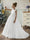 Crew Neck Tulle Flower Girl Dresses with Pearls & Satin Bowknot