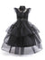 Ball-Gown Tulle Sleeveless Scoop Floor-Length Christmas Dresses for Girls