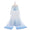 A-Line/Princess Scoop Long Sleeves Flower Girl Dresses with Printed Flowers & Watteau Train