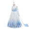 A-Line/Princess Scoop Long Sleeves Flower Girl Dresses with Printed Flowers & Watteau Train