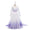 A-Line/Princess Scoop Long Sleeves Flower Girl Dresses with Printed Flowers & Watteau Train