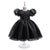 Ball Gown Scoop Short Sleeves Printed Floral Flower Girl Dresses