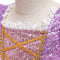 Ball Gown Square Neck Short Sleeves Flower Girl Dresses with Appliques & Sequins