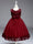 Ball Gown Scoop Sleeveless Embroidery Christmas Dresses for Girls