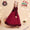 Ball Gown Scoop Long Sleeves Sequined Christmas Dresses for Girls