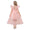 Tulle Scoop Neck Sleeveless Flower Girl Dresses with Pleats & Bow(s)