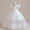 Tulle Scoop Neck Sleeveless Flower Girl Dresses with Pleats & Bow(s)