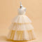 Tulle Ball Gown Scoop Sleeveless Ankle-Length Christmas Dresses for Girls