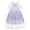 A-Line/Princess Scoop Long Sleeves Flower Girl Dresses with Printed Flowers & Watteau Train