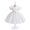 Ball Gown Scoop Puff Sleeves Flower Girl Dresses with Bowknot