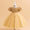 Ball Gown Scoop Short Sleeves Christmas Dresses for Girls