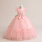 A-Line/Princess V-Neck Flying Sleeves Flower Girl Dresses with Belt